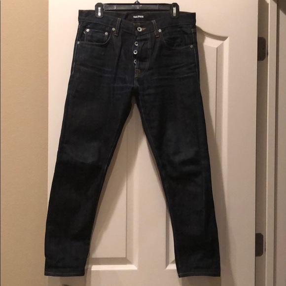 raw denim sale
